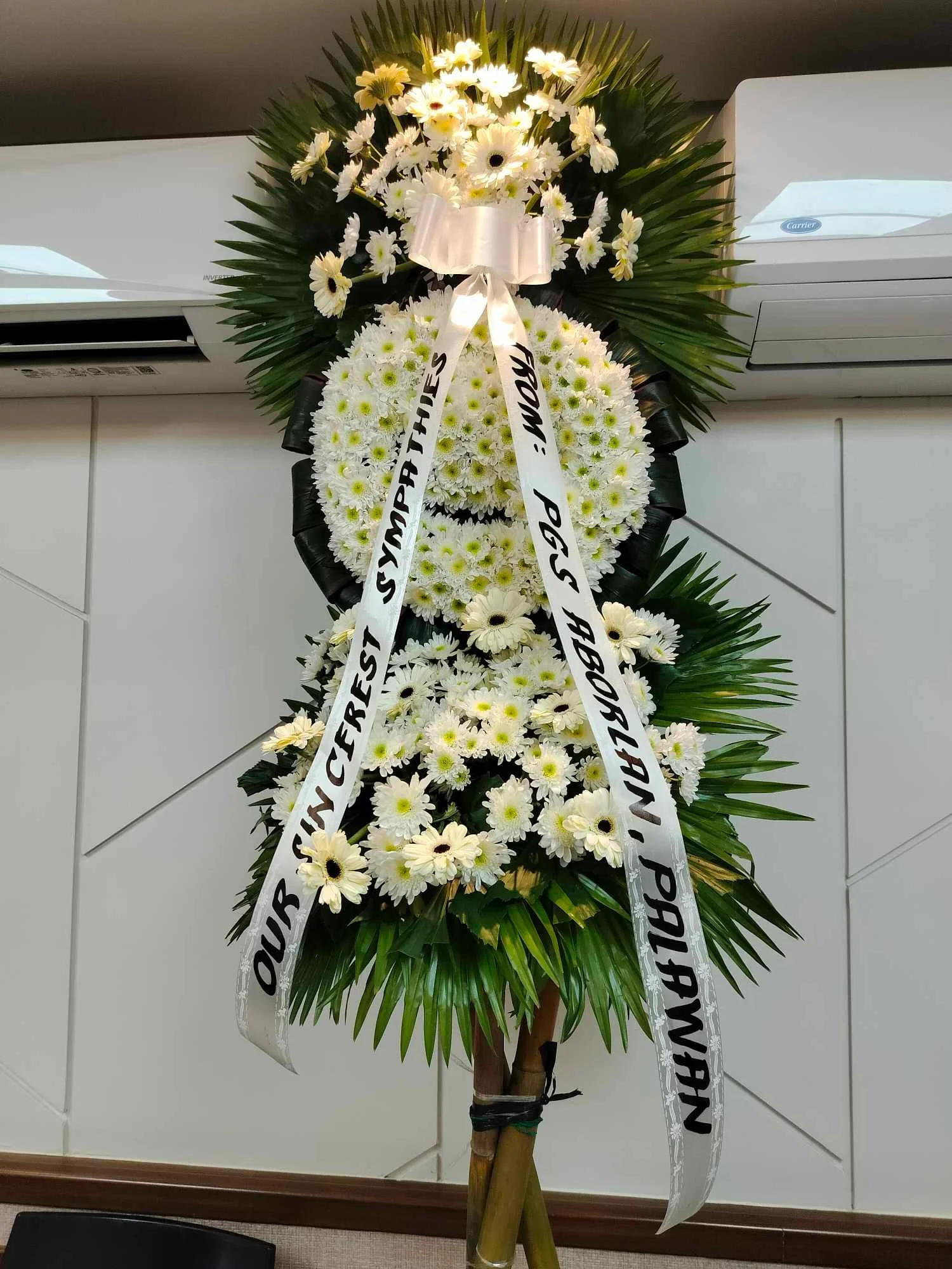 Sympathy Funeral Flower Stand