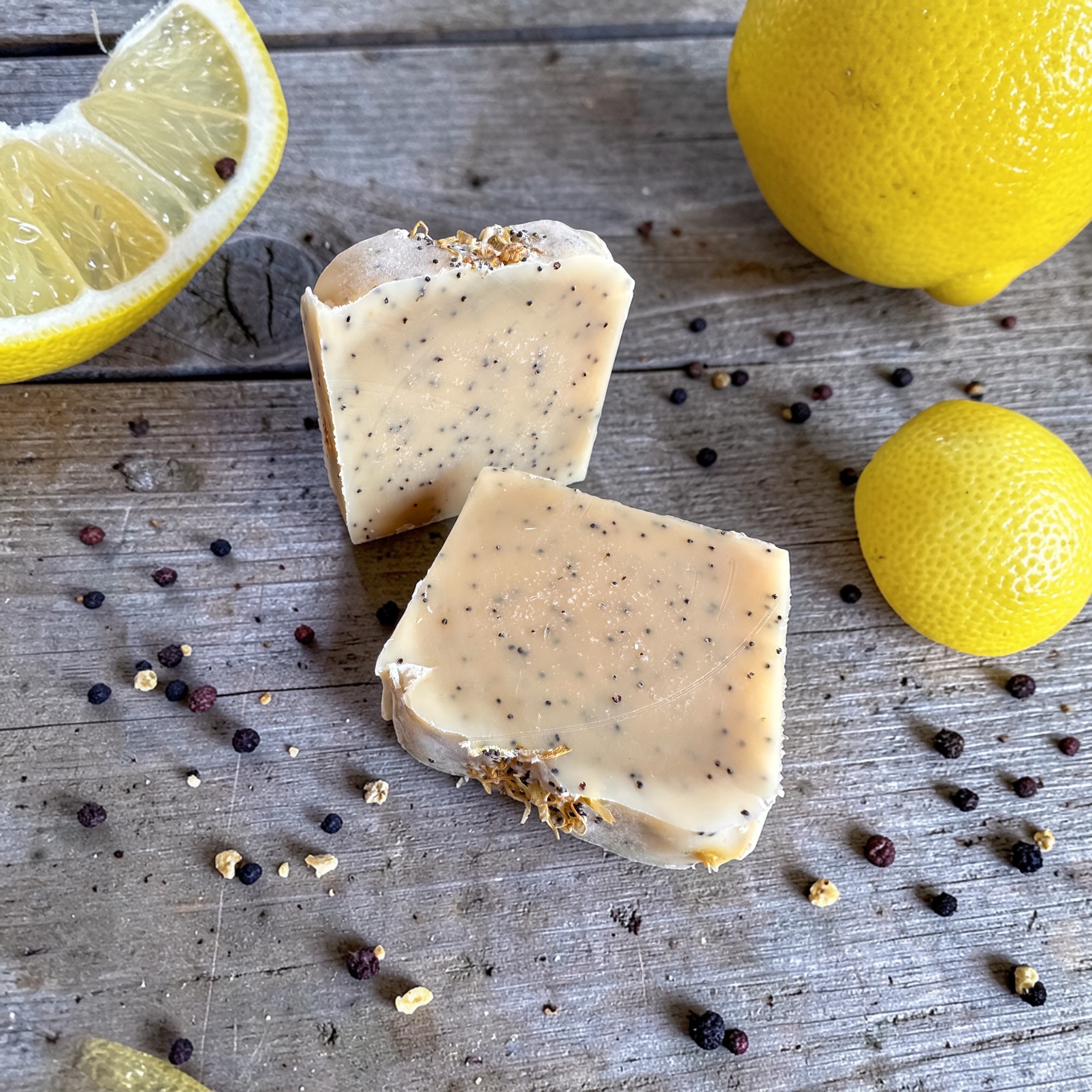 Lemon Poppy Seed Soap