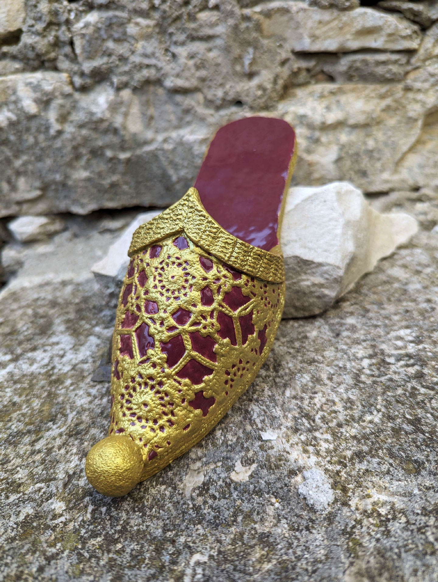 Decorative Moorish Style Slipper