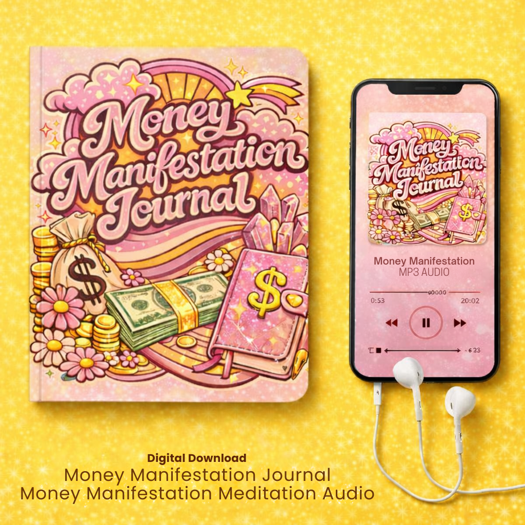 Money Manifestation Journal & Meditation Audio