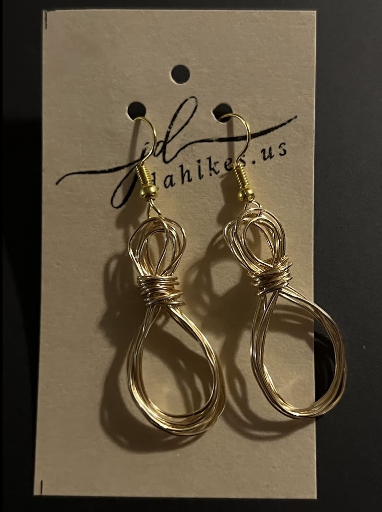 Handcrafted Wire Loop Earrings