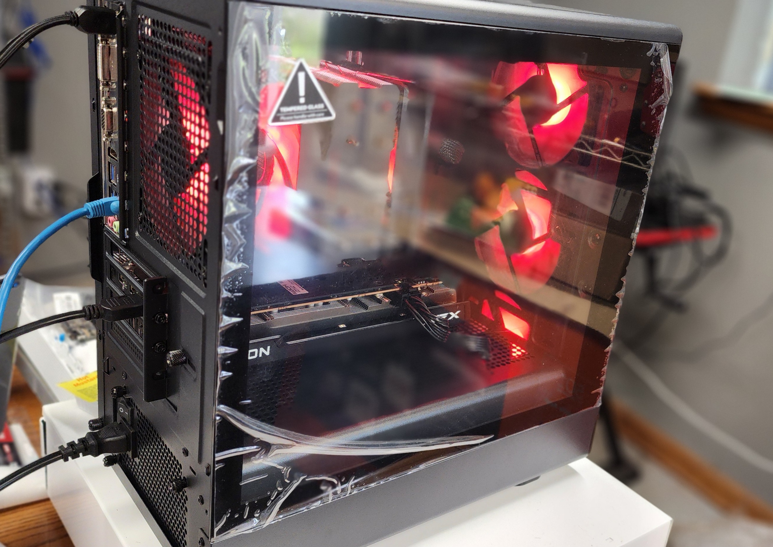 Gaming PC, Ryzen 7 5700x, and EVGA NVIDIA GeForce 3070 TI 8GB, 16GB Memory