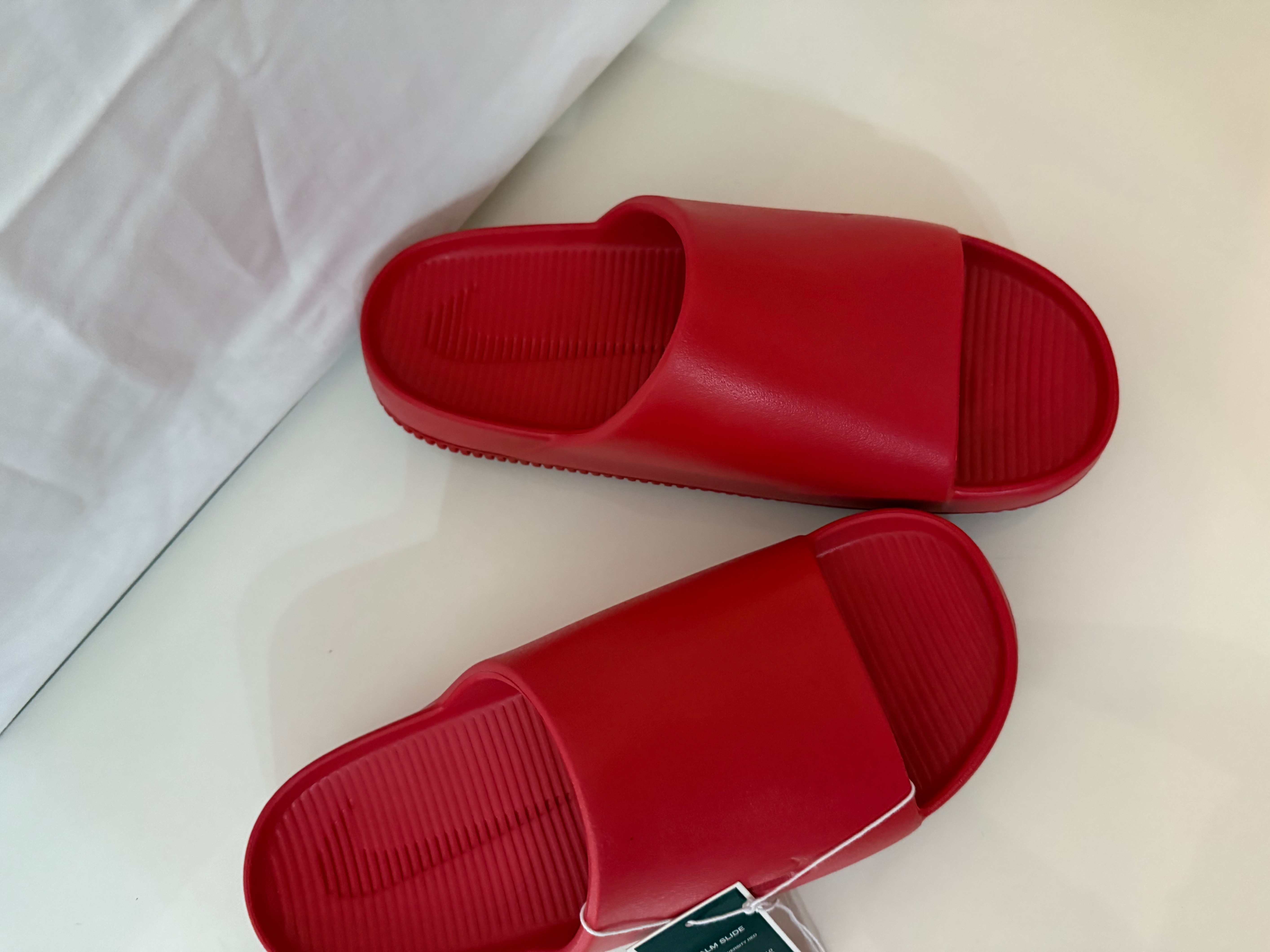 Red Comfort Slides