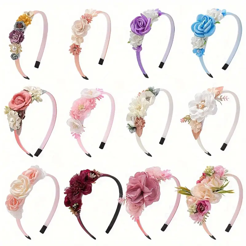 Floral Headbands Set