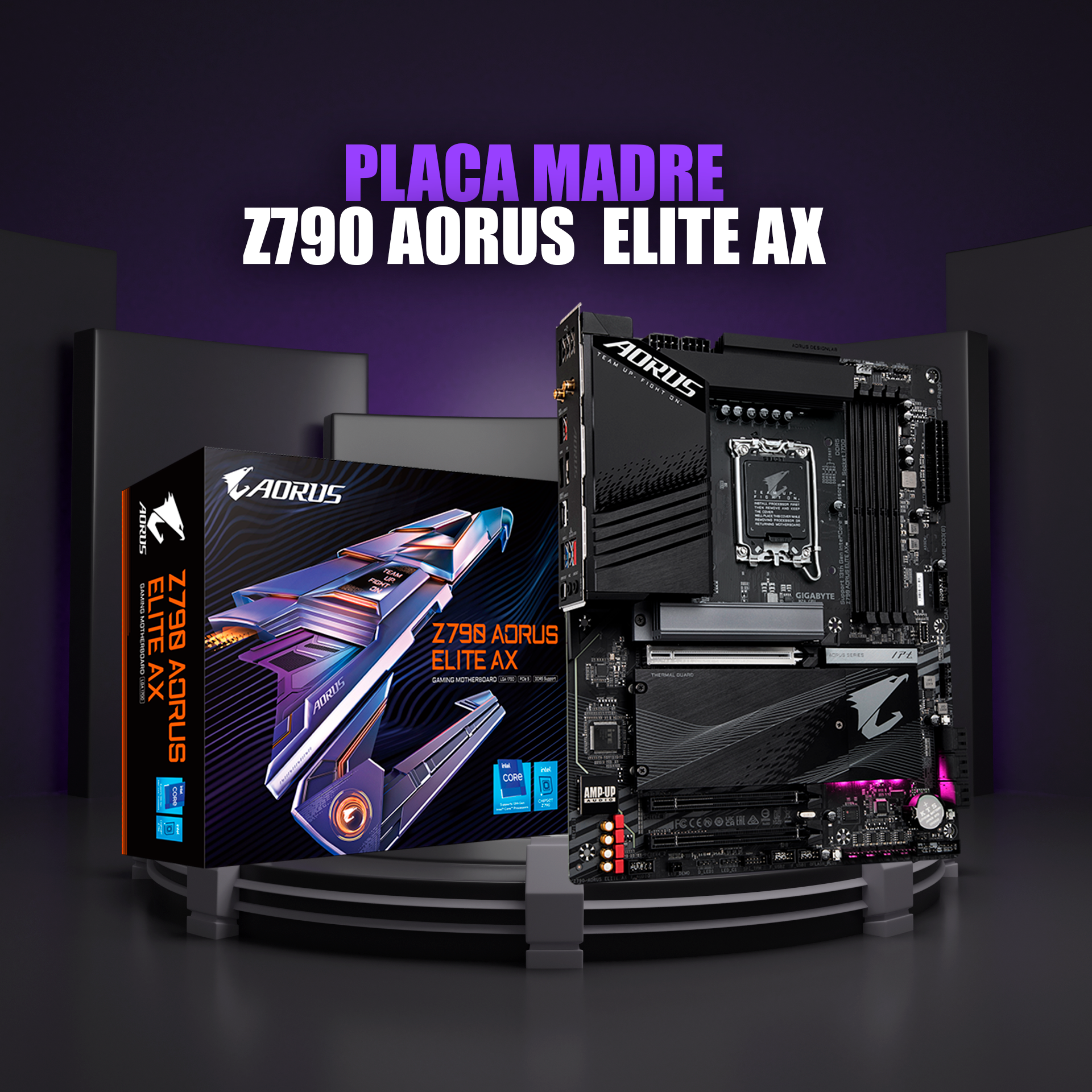 Placa madre Z790 AORUS Elite AX