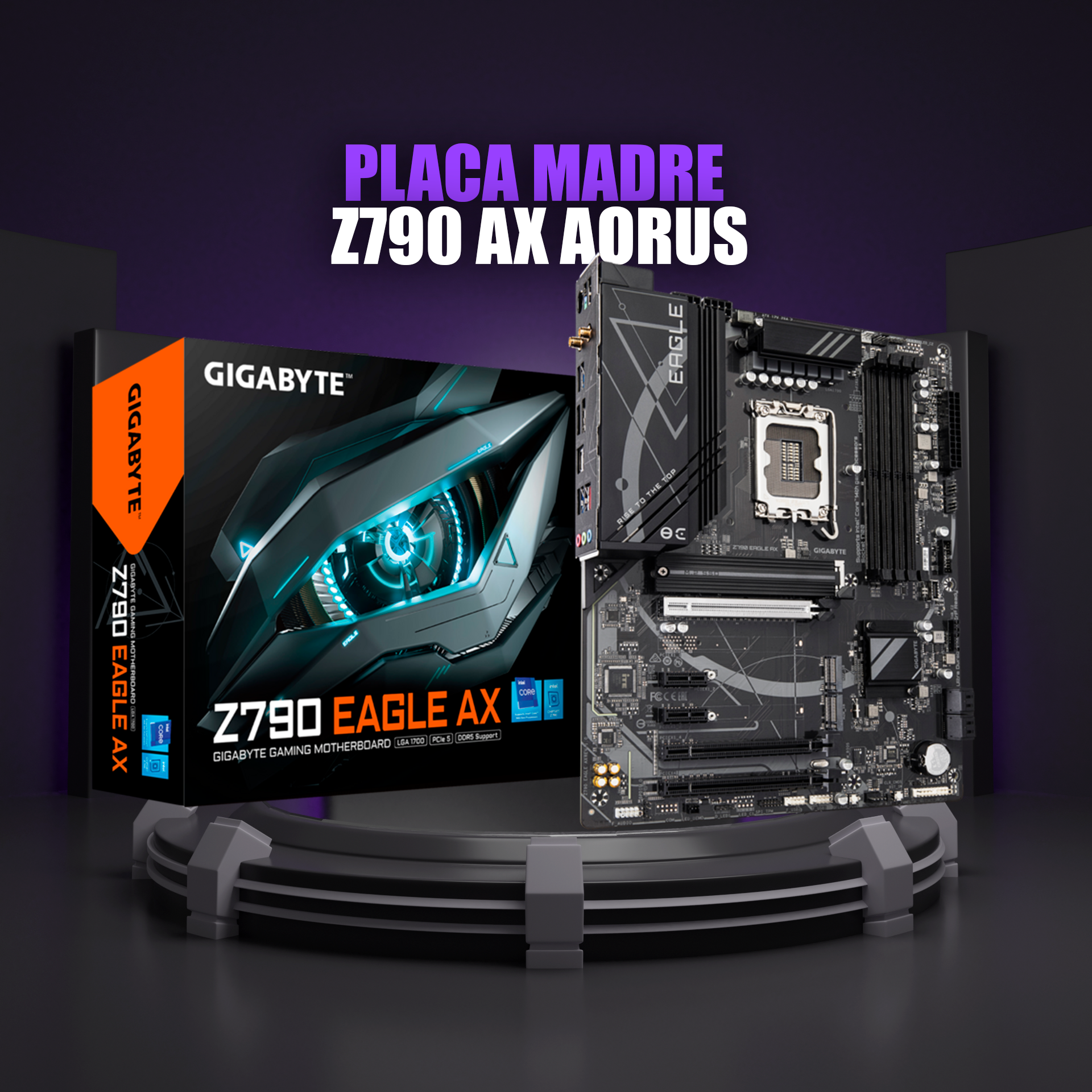 Placa madre Z790 AX AORUS