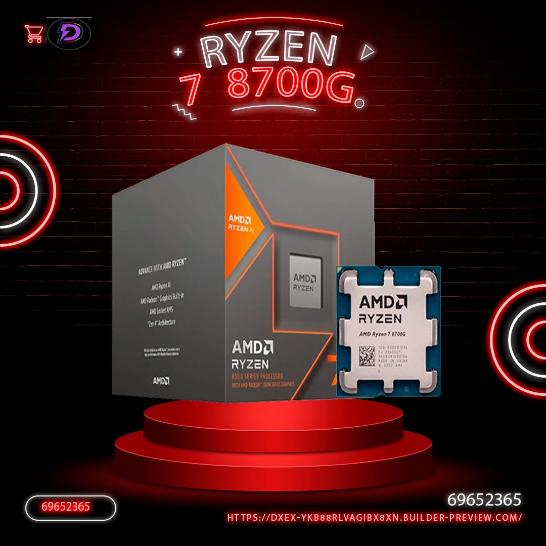 Procesador AMD Ryzen 7 8700G