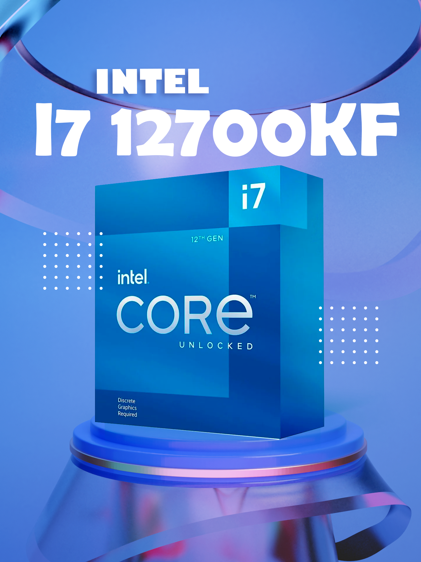 Procesador Intel i7 12700KF