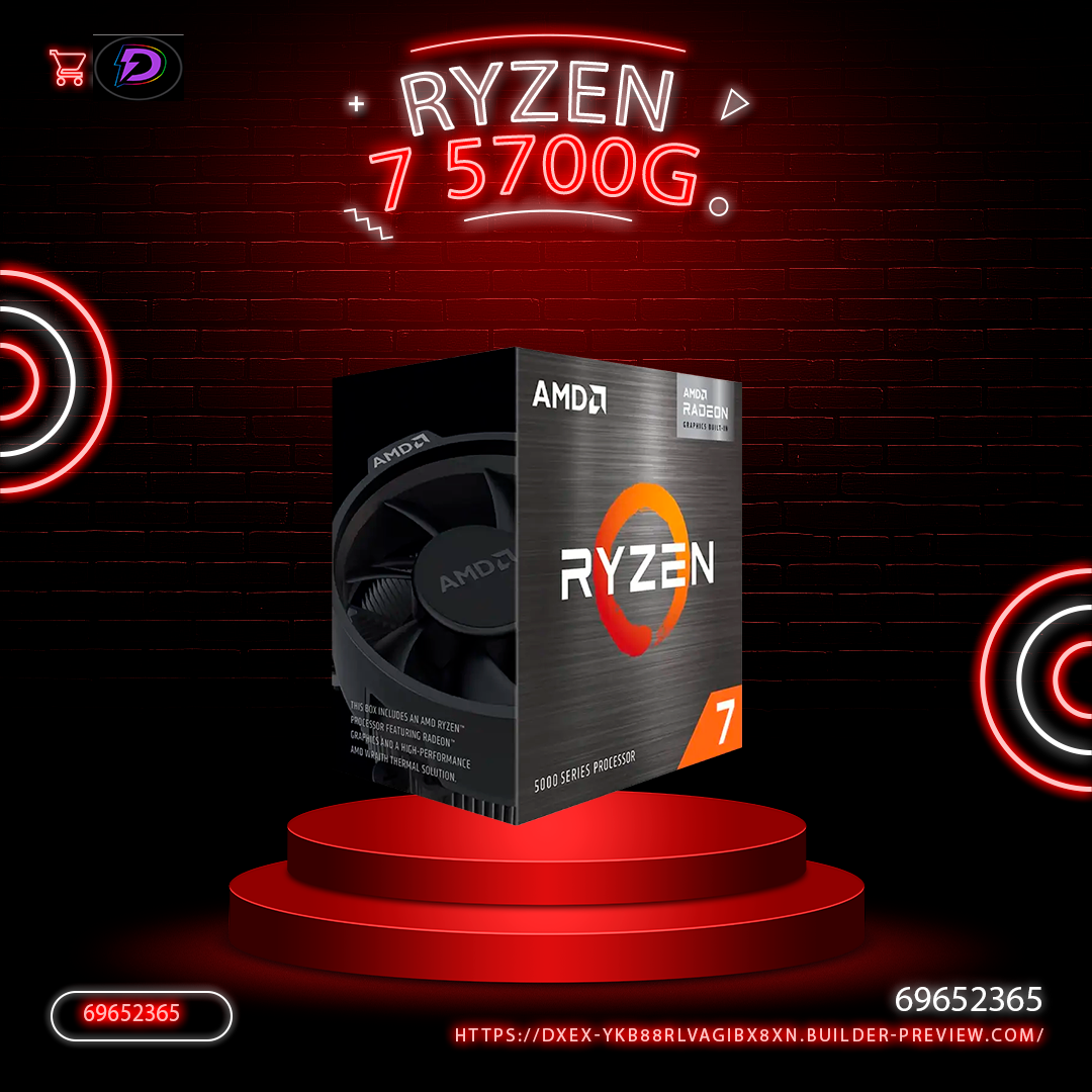 Procesador AMD Ryzen 7 5700G