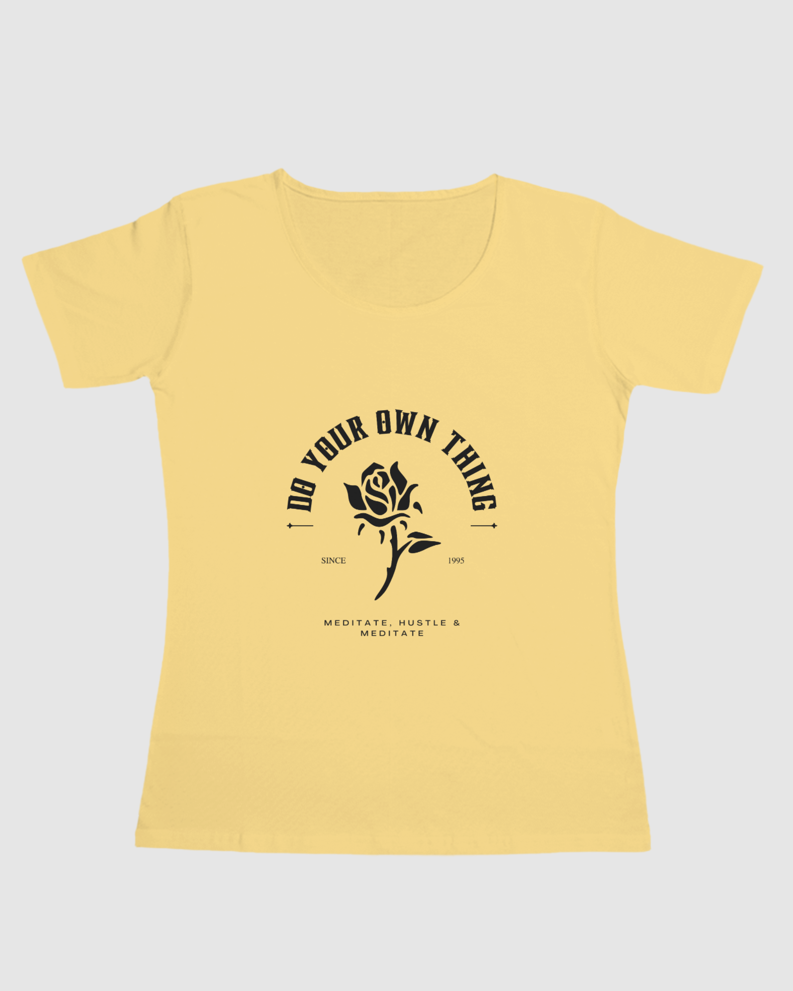 Yellow Motivational T-shirt