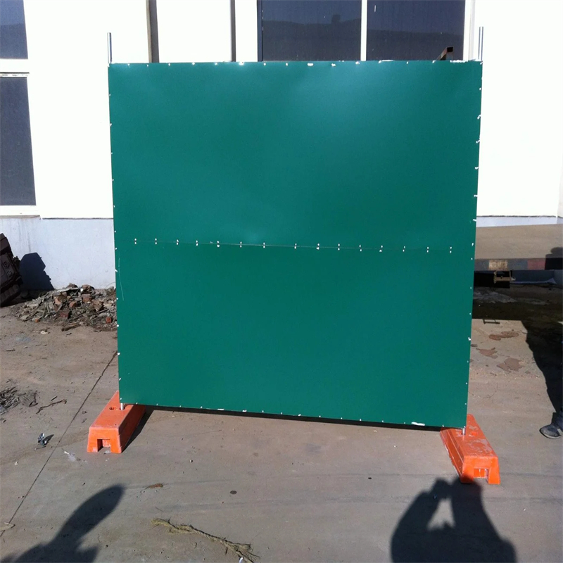 Solid Plastic Temporary Fence Panels
