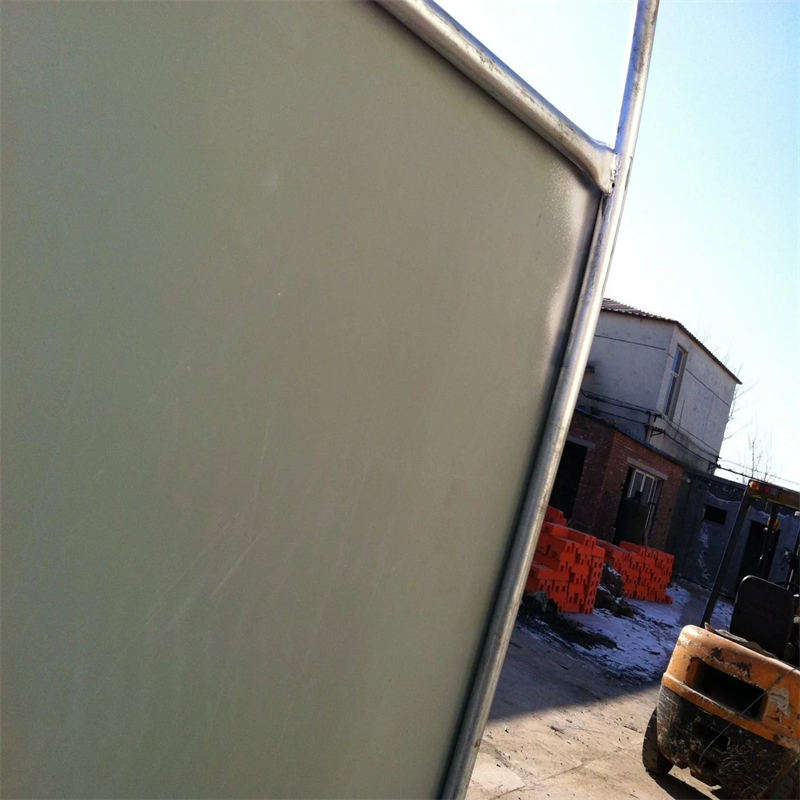 Solid Plastic Temporary Fence Panels