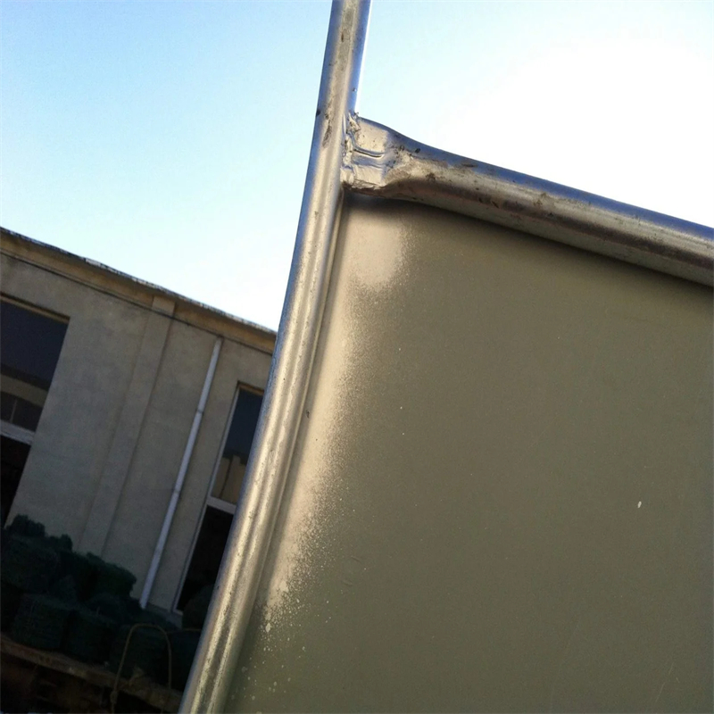 Solid Plastic Temporary Fence Panels