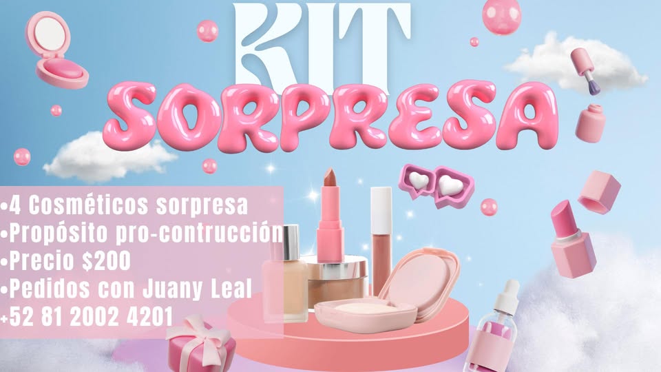  Kit de Cosméticos Sorpresa