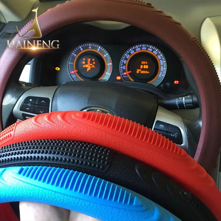 Silicone colour steering wheel cover