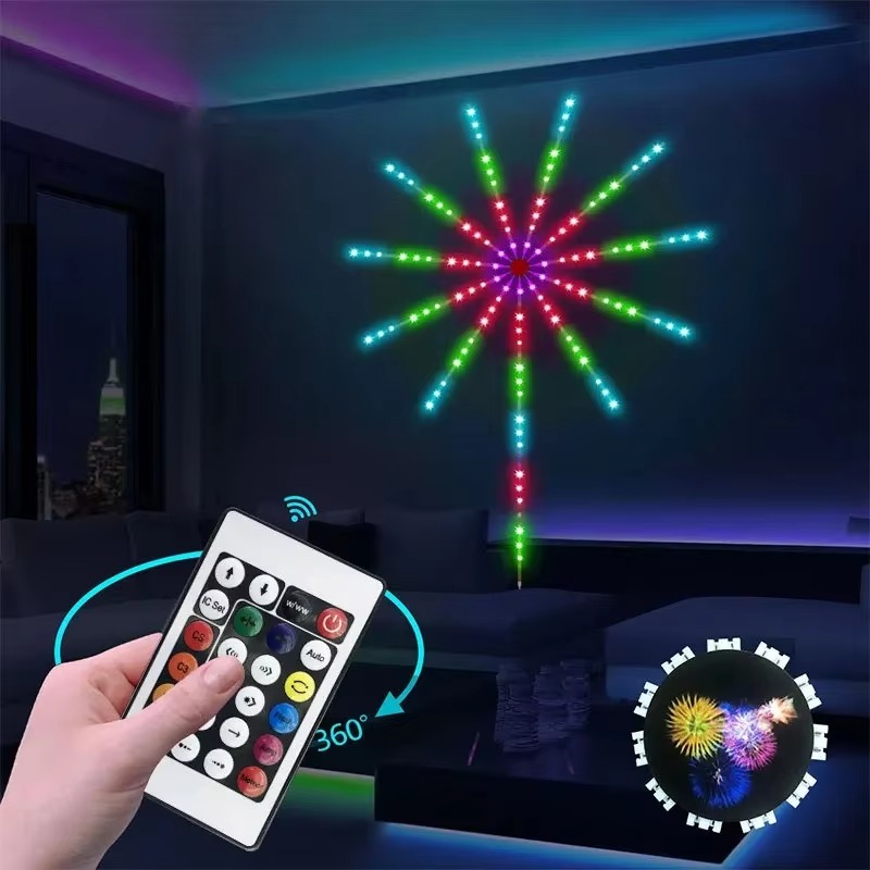 LED RGB firework light 