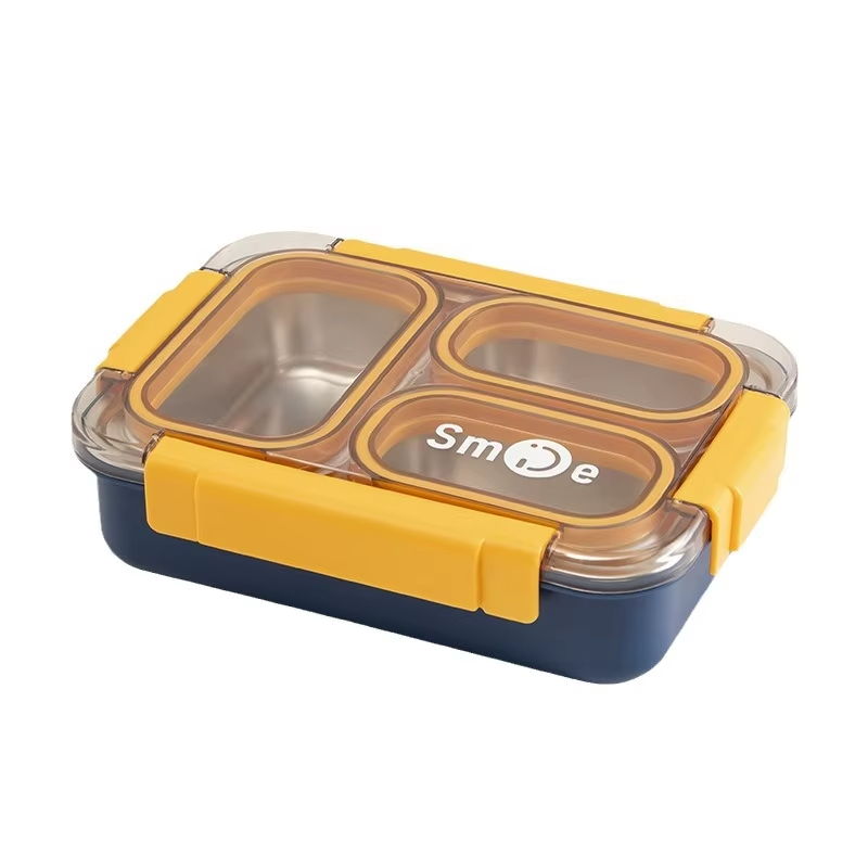 3 COMPARTMENT INSULATED LUNCH BOX