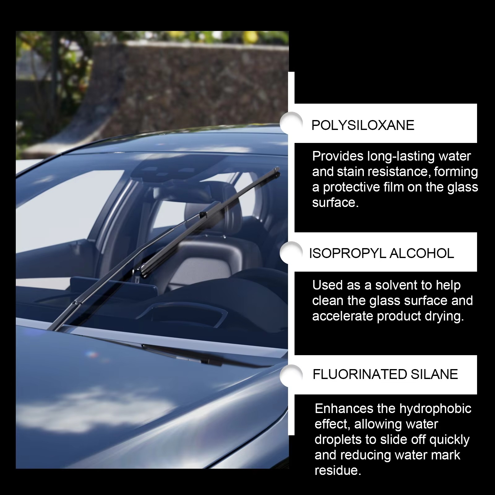 Anti Fog Car Glass Coating