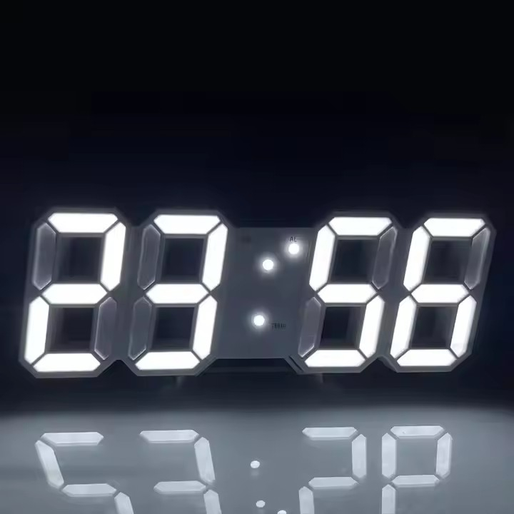 3D LED digital clock 