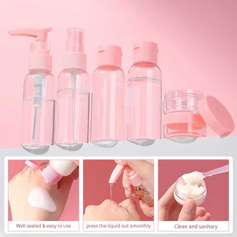 5 Pcs Travel Bottle Set 