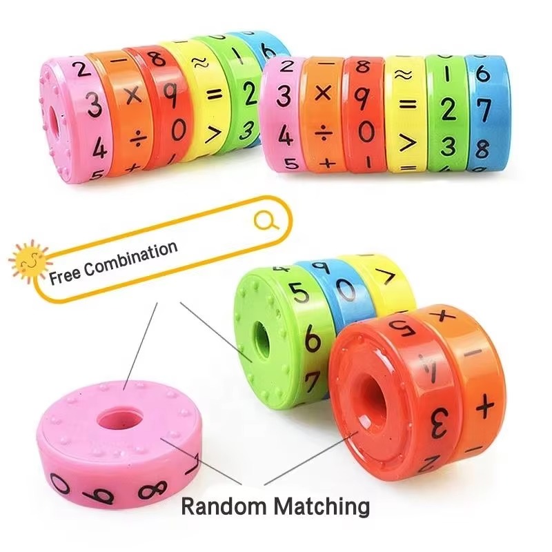 Magnetic Mathematic Puzzle Cylinder