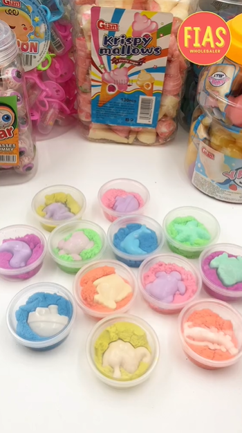 12 Pcs Magic Clay Sand