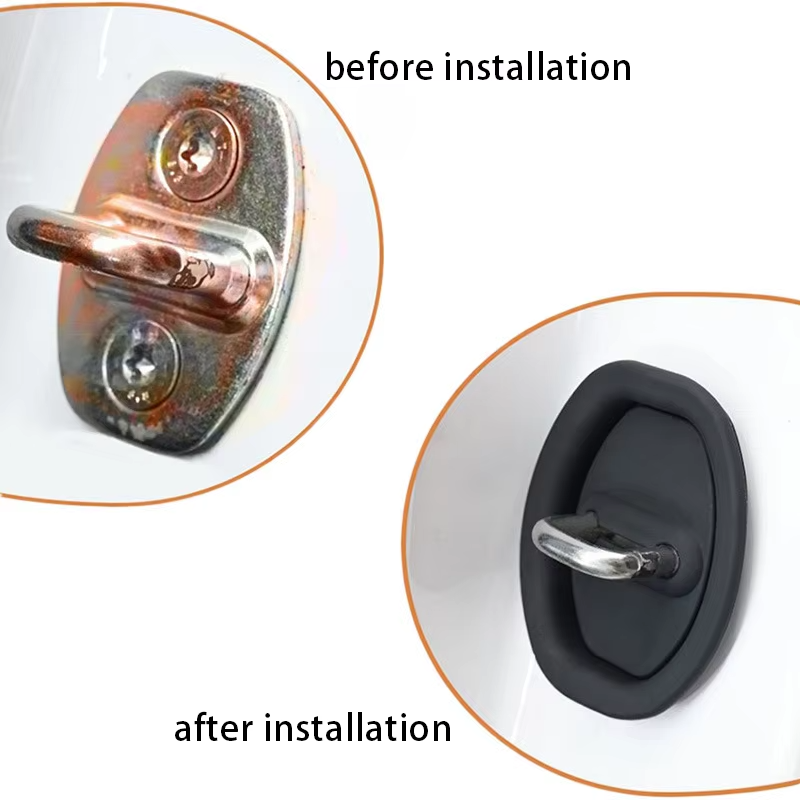 4 Pcs Car Door Lock Protective