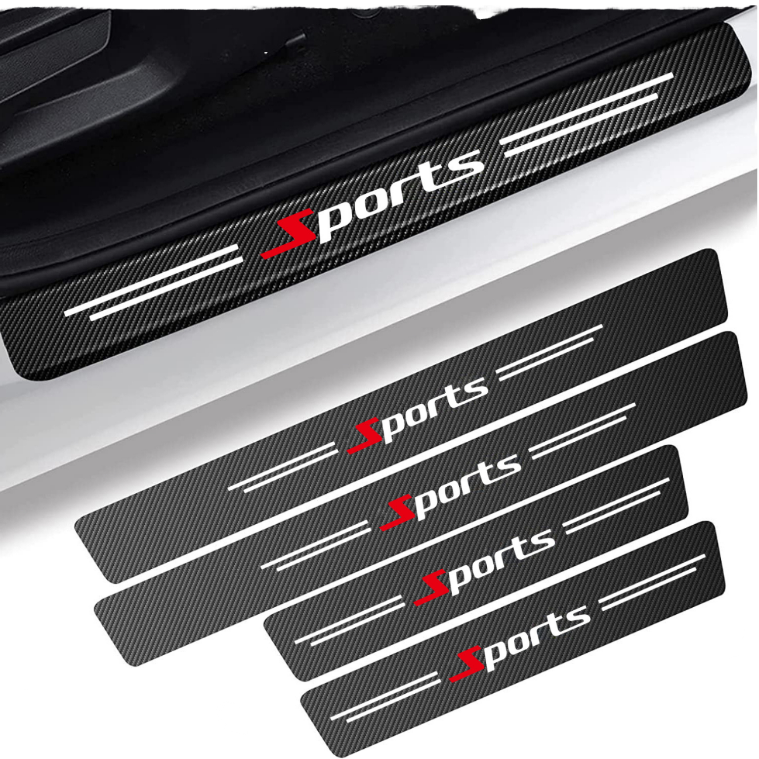 3D Carbon Fiber Car Sticker