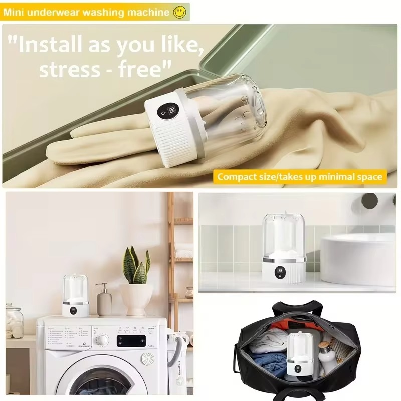 Rechargeable Mini Washing Machine 2250/=Rechargeable Mini Washing Machine