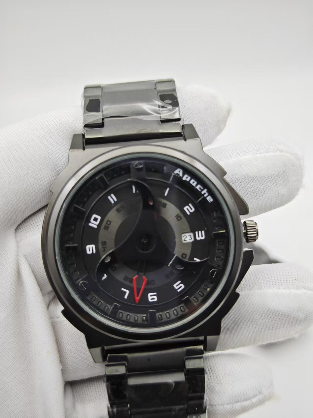 Apache high quality Black chain men’s watch