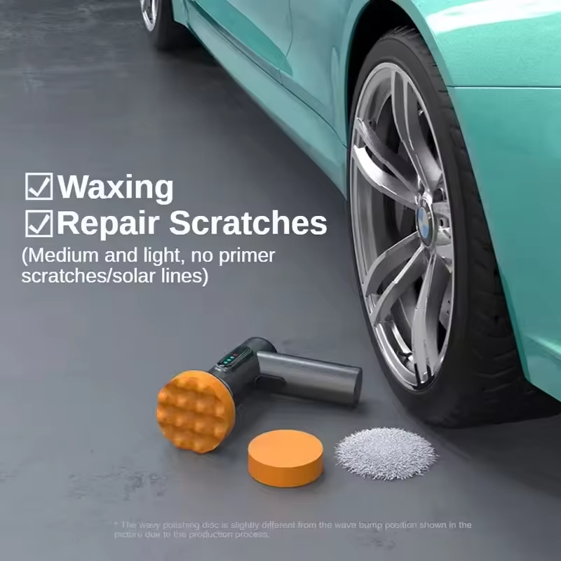 Electric Portable Wireless Car Polishing and Waxing Machine 