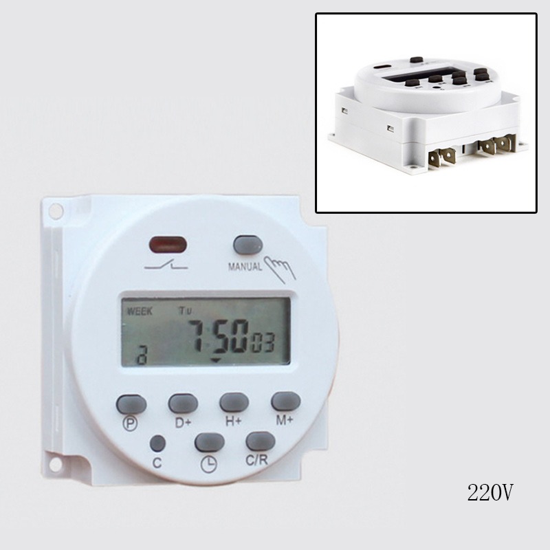 timer switch 220v 12v 24v digital time controller