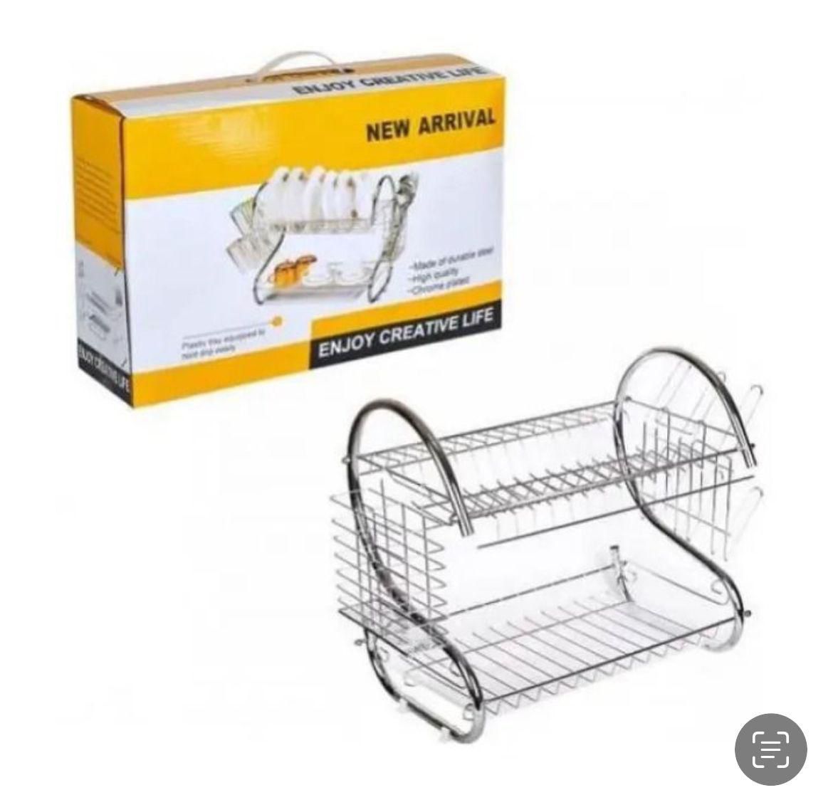 2-Tier Dish Drying Rack