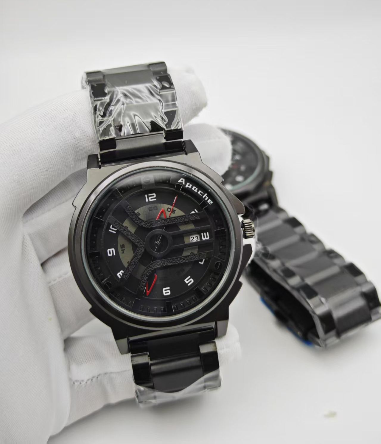 Apache high quality Black chain men’s watch