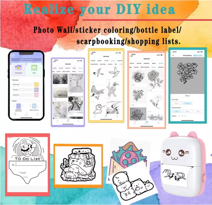 Portable Mini Printer 