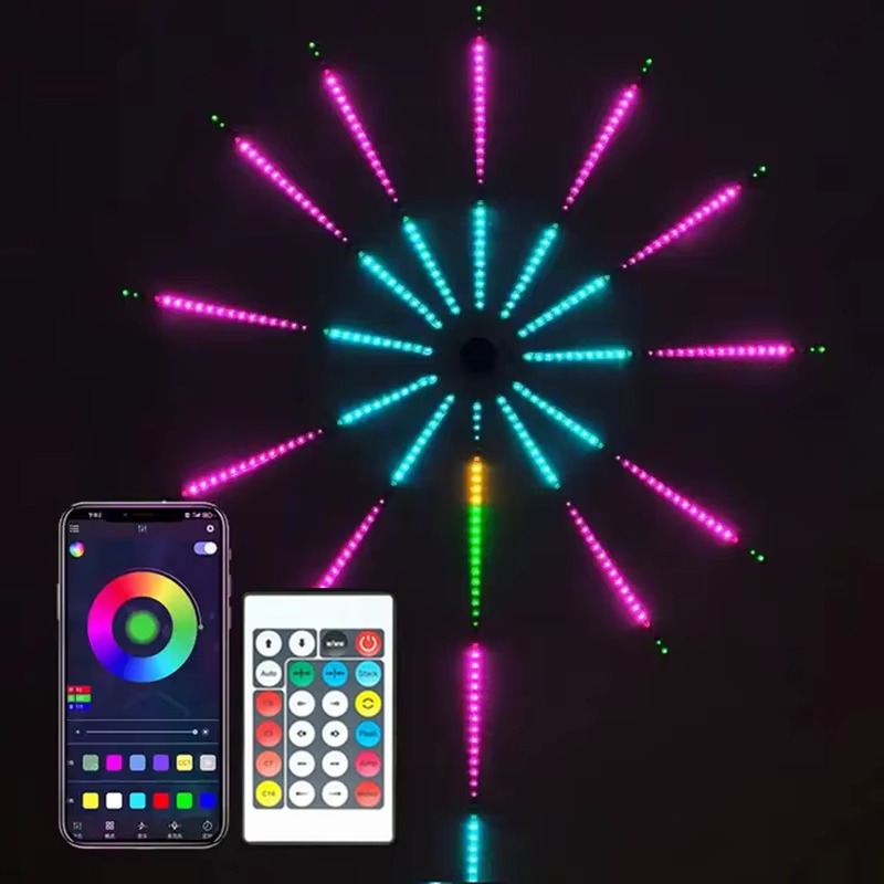 LED RGB firework light 