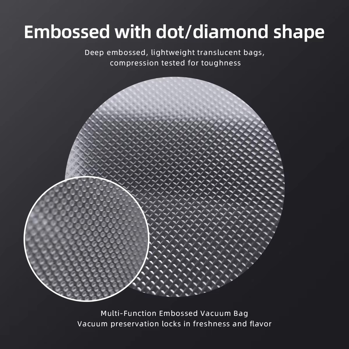 Foods Vacuum Bags (50pcs)