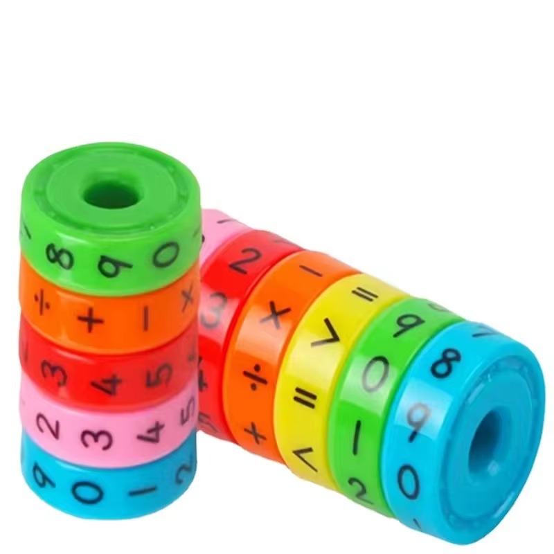 Magnetic Mathematic Puzzle Cylinder