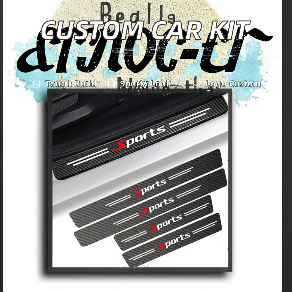 3D Carbon Fiber Car Sticker