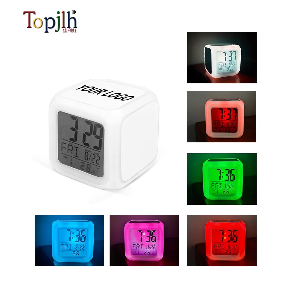 COLOR CHANGE DIGITAL ALARM CLOCK