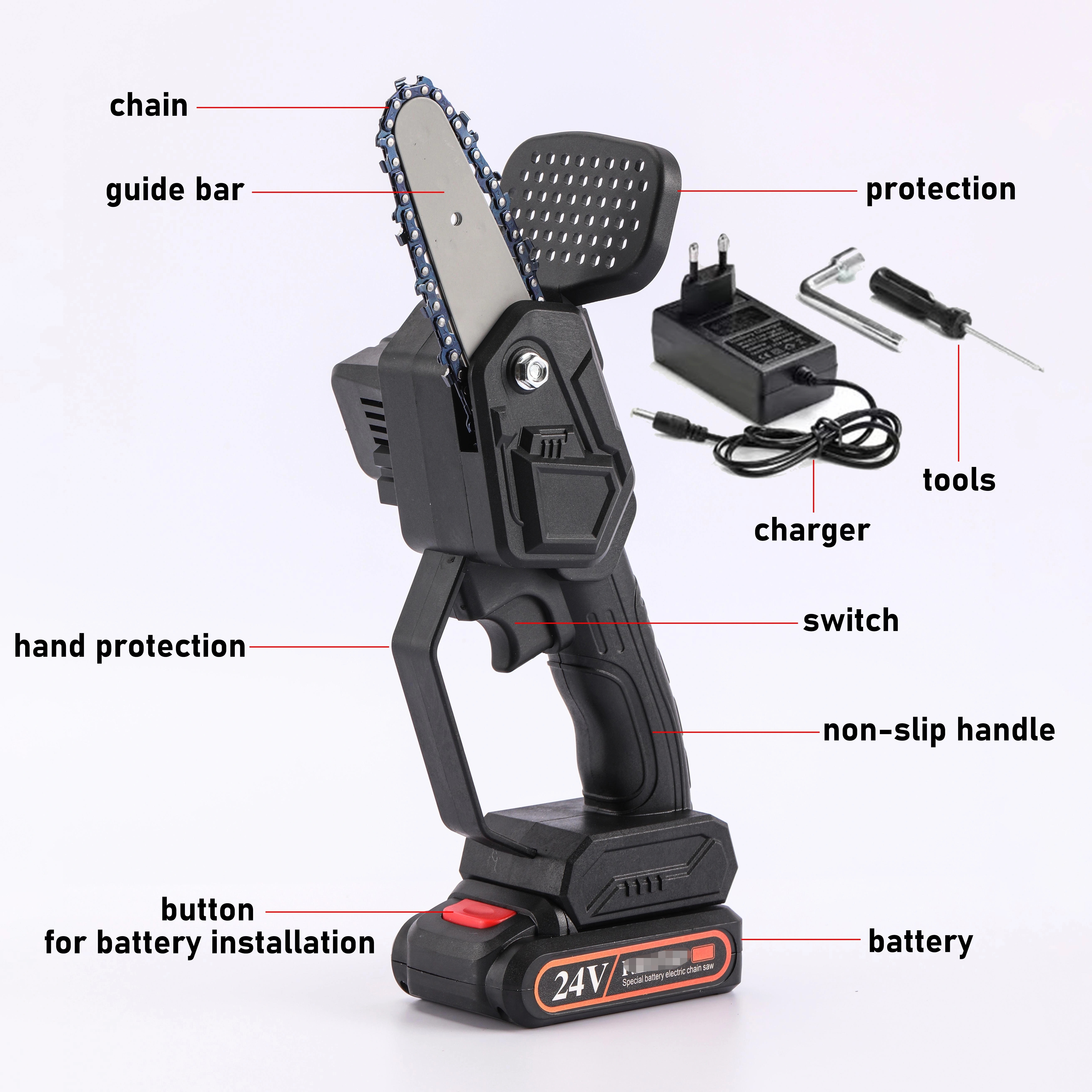 Mini Electric Rechargeable Chainsaw 