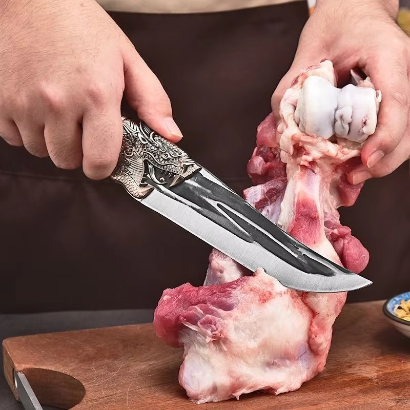 Dragon Handle Slaughtering Knife