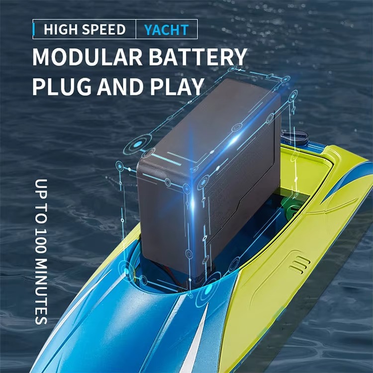 Dual Paddle Playing RC Boat