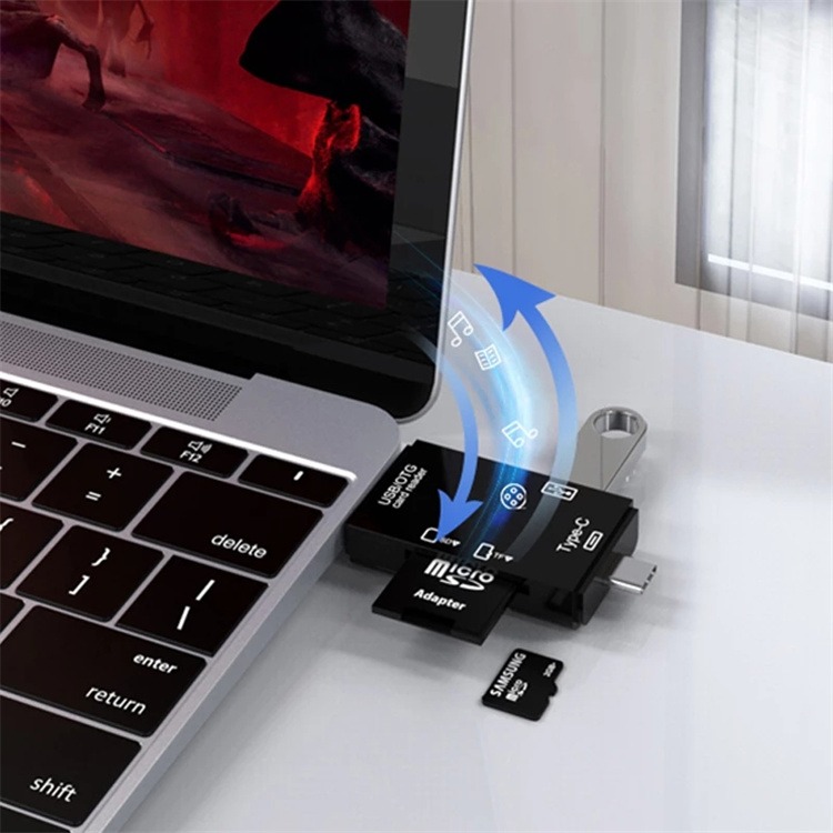HUB USB C Card Reader