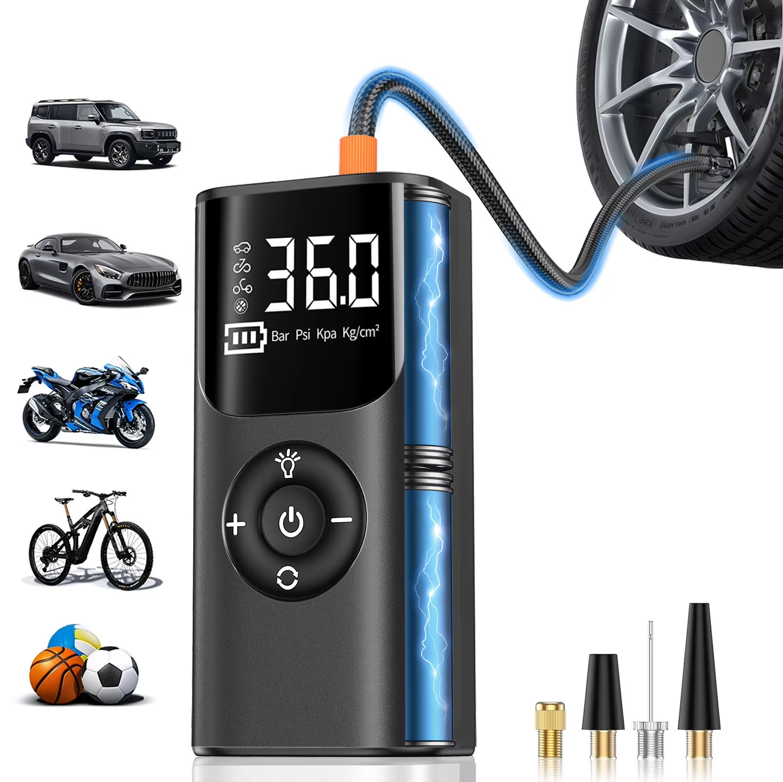 Rechargeable Digital Air Pump 