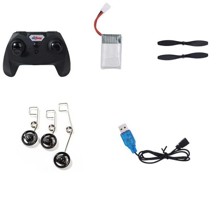 Spray Fighter Playing R/C Smoke Airplane