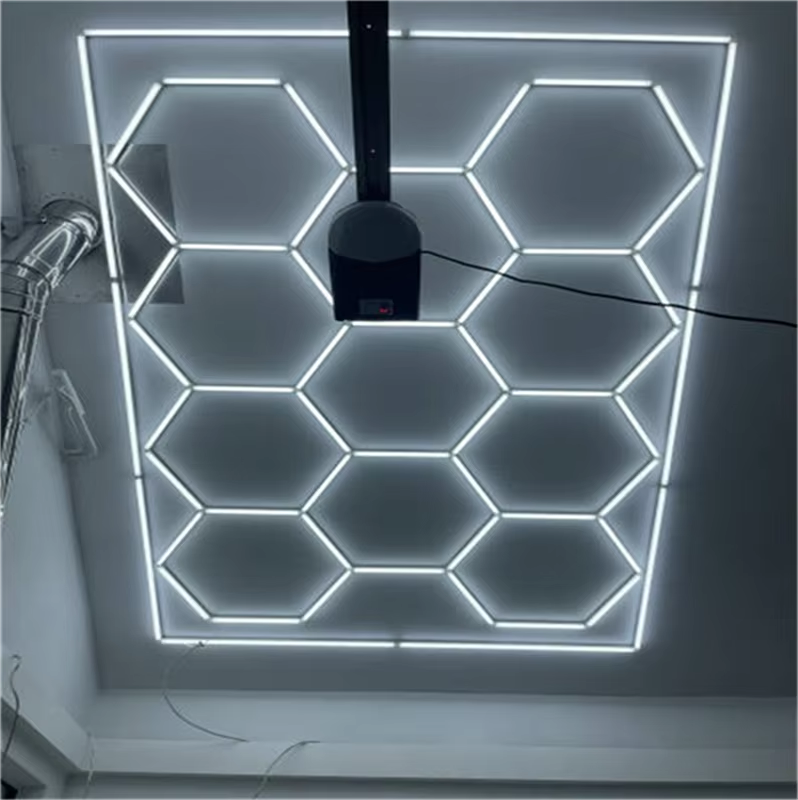 Led hexagon light