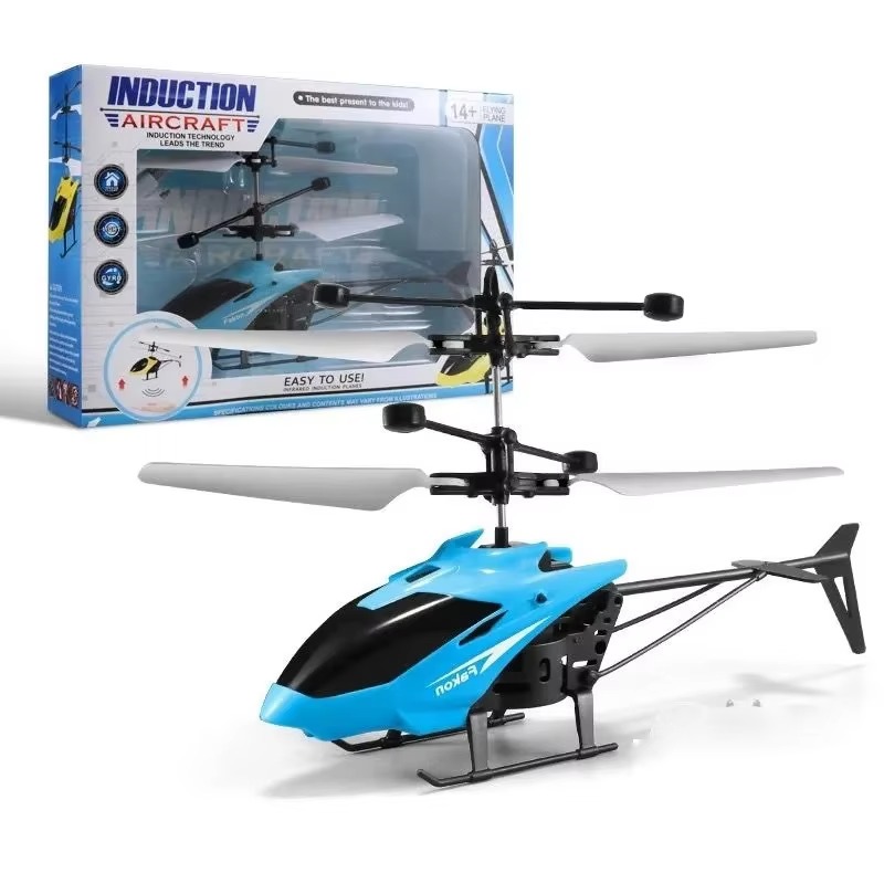 Sensing Control Plane Mini Rc Helicopter with Light Boy Toy