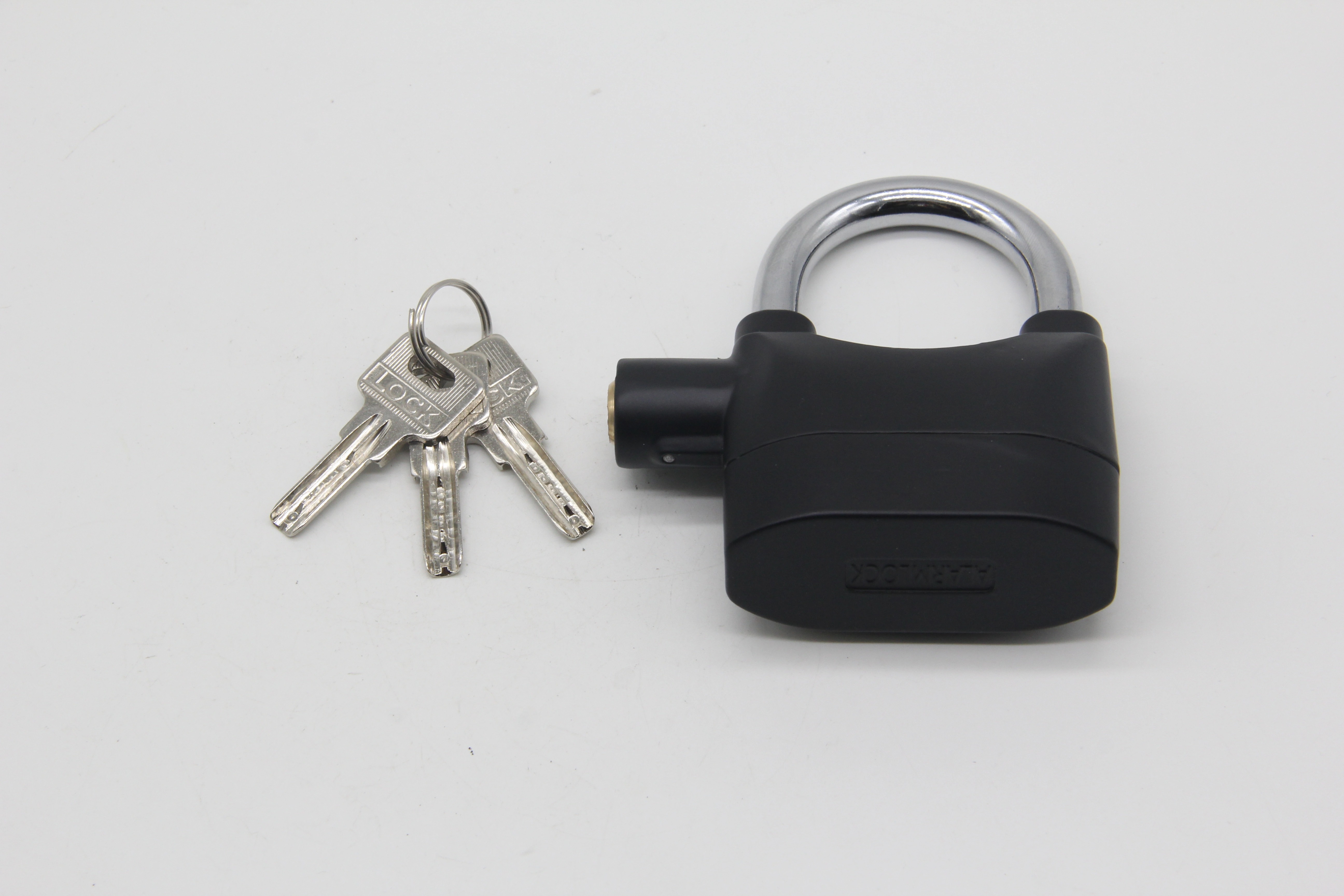 Alarm Padlock Anti-theft Heavy Duty Key Padlock