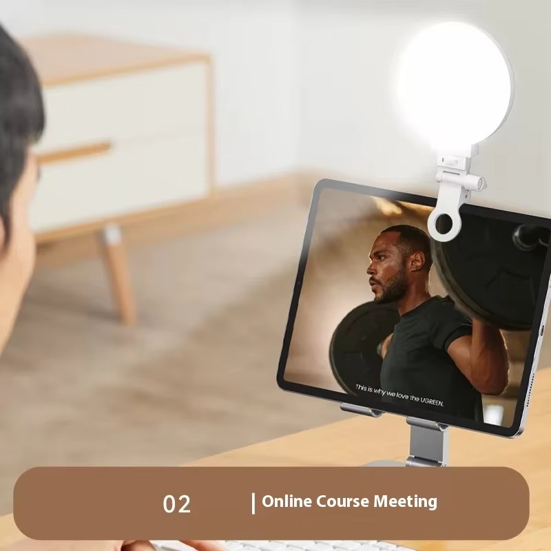 Phone Clip Light Round